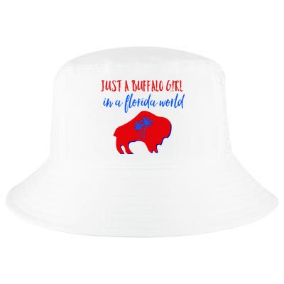 Just A Buffalo Girl In A Florida World Cool Comfort Performance Bucket Hat