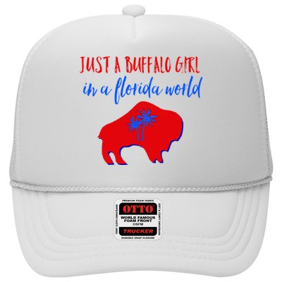Just A Buffalo Girl In A Florida World Trucker Hat