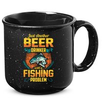 Just Another Beer Drinker With A Fishing Problem 15oz Campfire Ceramic Mug