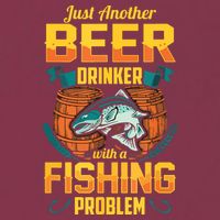 Just Another Beer Drinker With A Fishing Problem 16oz Travel Tumbler