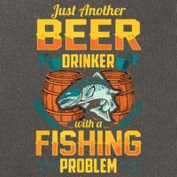 Just Another Beer Drinker With A Fishing Problem Cotton Canvas Backpack