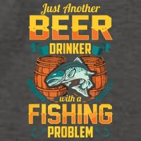 Just Another Beer Drinker With A Fishing Problem Vector Backpack