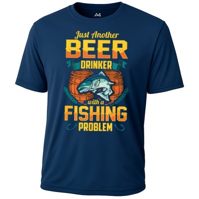 Just Another Beer Drinker With A Fishing Problem Performance Shirt