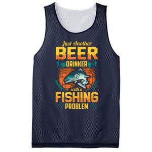 Just Another Beer Drinker With A Fishing Problem Mesh Reversible Basketball Jersey Tank