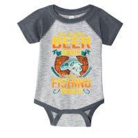 Just Another Beer Drinker With A Fishing Problem Infant Baby Jersey Bodysuit