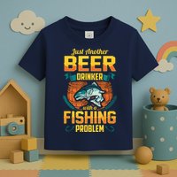 Just Another Beer Drinker With A Fishing Problem Toddler T-Shirt