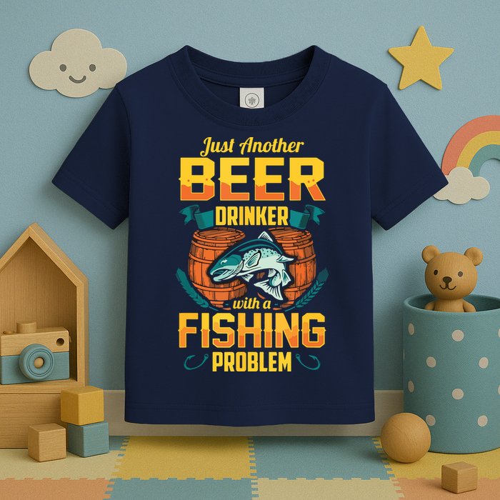 Just Another Beer Drinker With A Fishing Problem Toddler T-Shirt