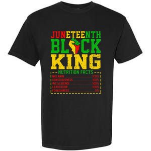 Juneteenth  Afro Black King Nutrition Garment-Dyed Heavyweight T-Shirt