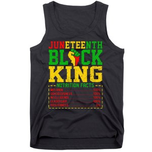 Juneteenth  Afro Black King Nutrition Tank Top