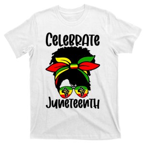 Juneteenth Ancestors Black African American Flag Pride T-Shirt