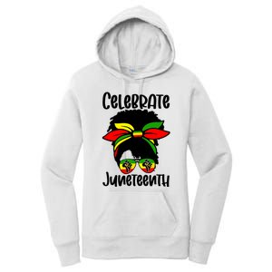 Juneteenth Ancestors Black African American Flag Pride Women's Pullover Hoodie