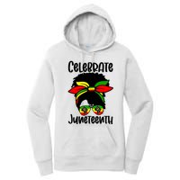 Juneteenth Ancestors Black African American Flag Pride Women's Pullover Hoodie