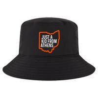 Just A Boy From Athens Ohio Cincinnati Burroh Cool Comfort Performance Bucket Hat