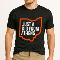 Just A Boy From Athens Ohio Cincinnati Burroh Cooling Performance Crew T-Shirt