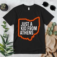 Just A Boy From Athens Ohio Cincinnati Burroh Premium T-Shirt