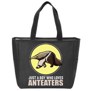 Just A Boy Who Loves Anteaters. Anteater Zip Tote Bag