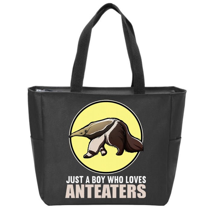 Just A Boy Who Loves Anteaters. Anteater Zip Tote Bag