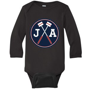 John Adams Bass Drum JA Baby Long Sleeve Bodysuit