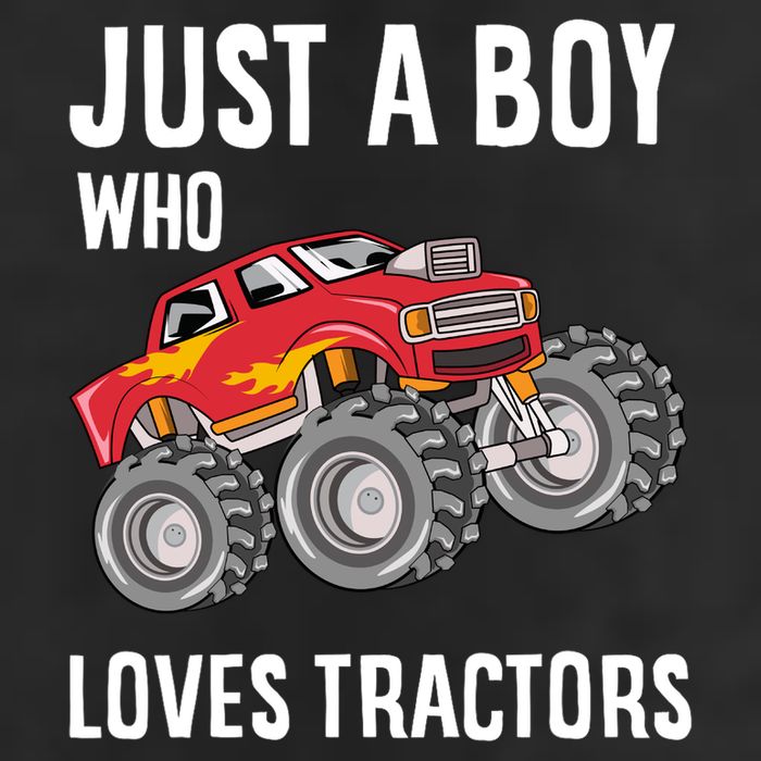 Just A Boy Who Loves Tractors Gift Beanie