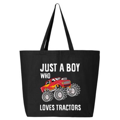 Just A Boy Who Loves Tractors Gift 25L Jumbo Tote