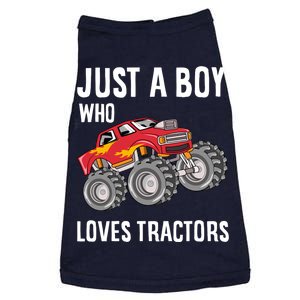 Just A Boy Who Loves Tractors Gift Doggie Tank