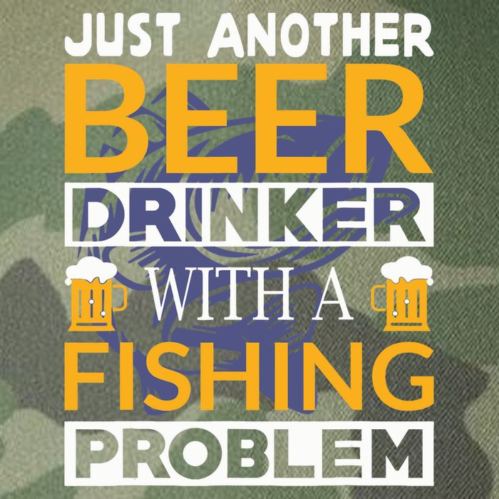 Just Another Beer Drinker With A Fishing Problem Angeln Legacy Tie Dye Trucker Hat