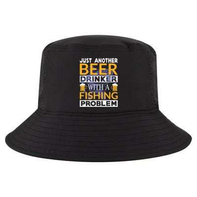 Just Another Beer Drinker With A Fishing Problem Angeln Cool Comfort Performance Bucket Hat