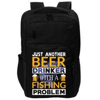 Just Another Beer Drinker With A Fishing Problem Angeln Impact Tech Backpack