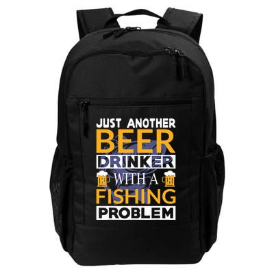 Just Another Beer Drinker With A Fishing Problem Angeln Backpack