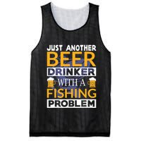 Just Another Beer Drinker With A Fishing Problem Angeln Mesh Reversible Basketball Jersey Tank