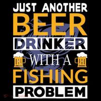 Just Another Beer Drinker With A Fishing Problem Angeln Tank Top