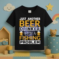Just Another Beer Drinker With A Fishing Problem Angeln Toddler T-Shirt