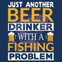 Just Another Beer Drinker With A Fishing Problem Angeln Infant Baby Jersey Bodysuit