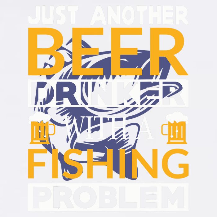 Just Another Beer Drinker With A Fishing Problem Angeln Garment-Dyed Sweatshirt