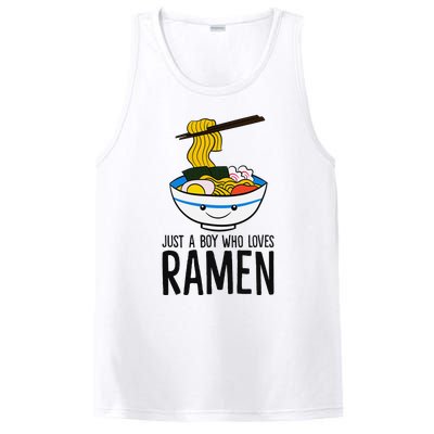 Just A Boy Who Loves Ramen PosiCharge Competitor Tank