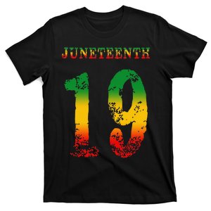 Juneteenth Ancestors Black African map American June 19 Gift T-Shirt