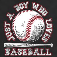 Just A Boy Who Loves Baseball Cool Comfort Performance Bucket Hat