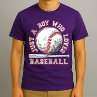 Just A Boy Who Loves Baseball T-Shirt