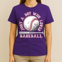 Just A Boy Who Loves Baseball T-Shirt
