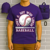Just A Boy Who Loves Baseball T-Shirt
