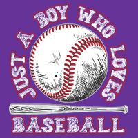 Just A Boy Who Loves Baseball T-Shirt