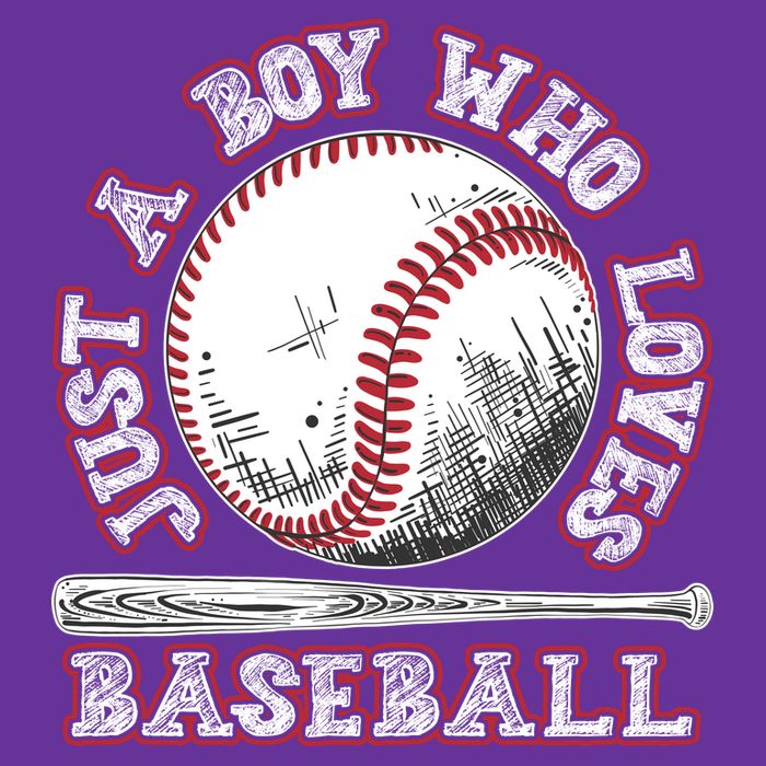 Just A Boy Who Loves Baseball T-Shirt