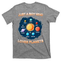 Just A Boy Who Loves Planets T-Shirt