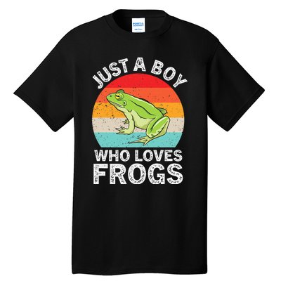 Just A Boy Who Loves Frogs Tall T-Shirt