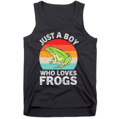 Just A Boy Who Loves Frogs Tank Top