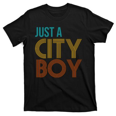 Just A City Boy Funny T-Shirt