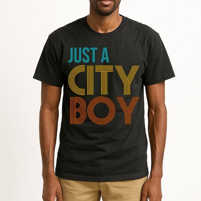 Just A City Boy Funny Tall T-Shirt