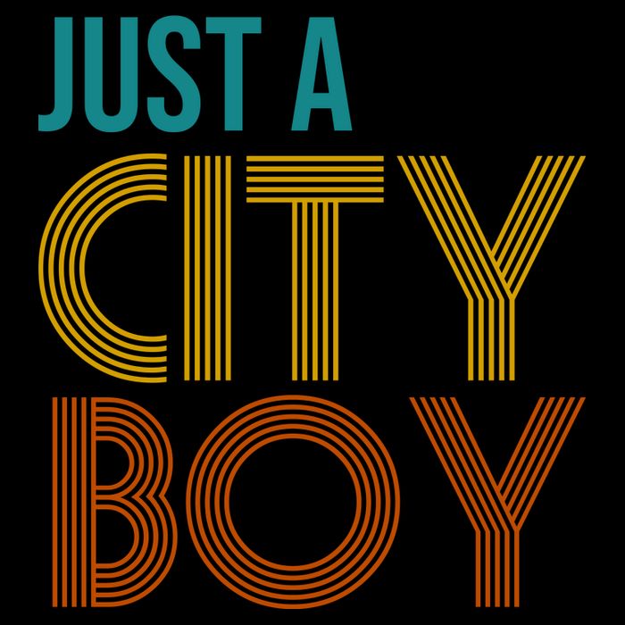 Just A City Boy Funny Tall T-Shirt