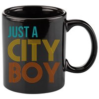 Just A City Boy Funny 11oz C Handle Ceramic Mug