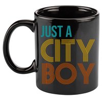 Just A City Boy Funny 11oz C Handle Ceramic Mug